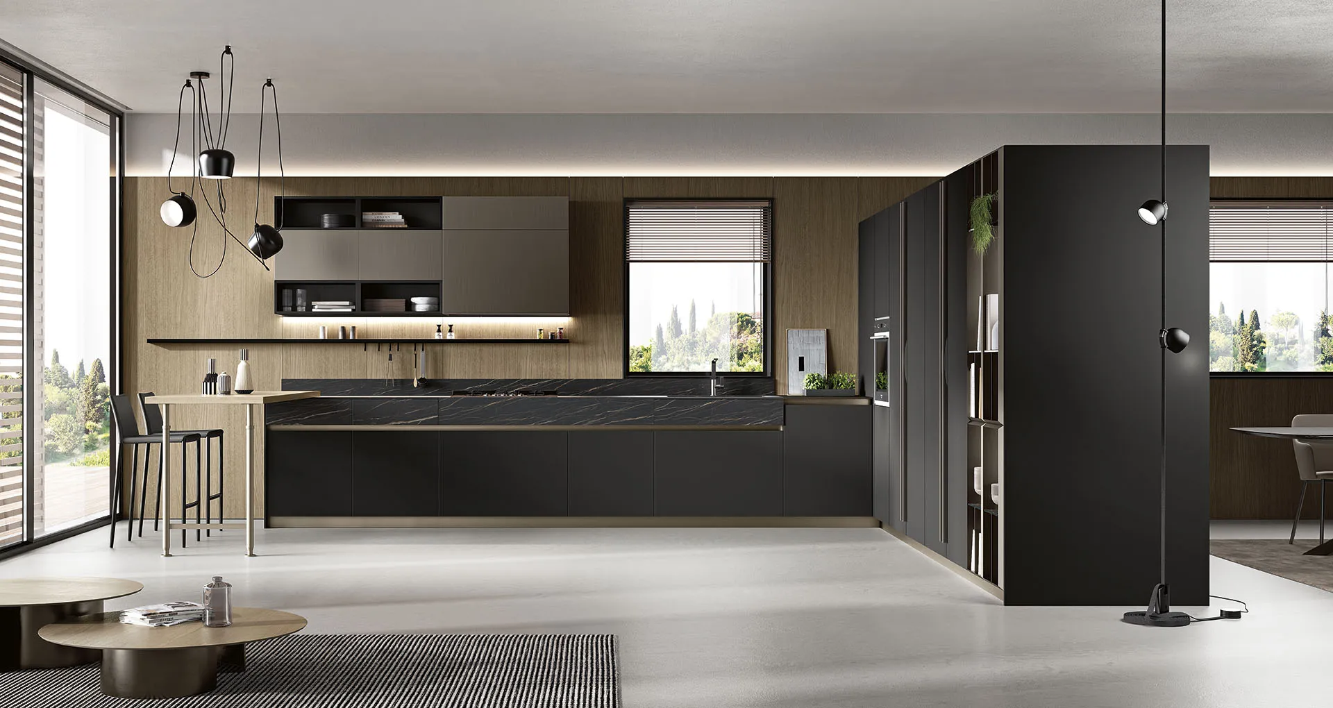Cucina moderna Febal Casa Origina anta Square